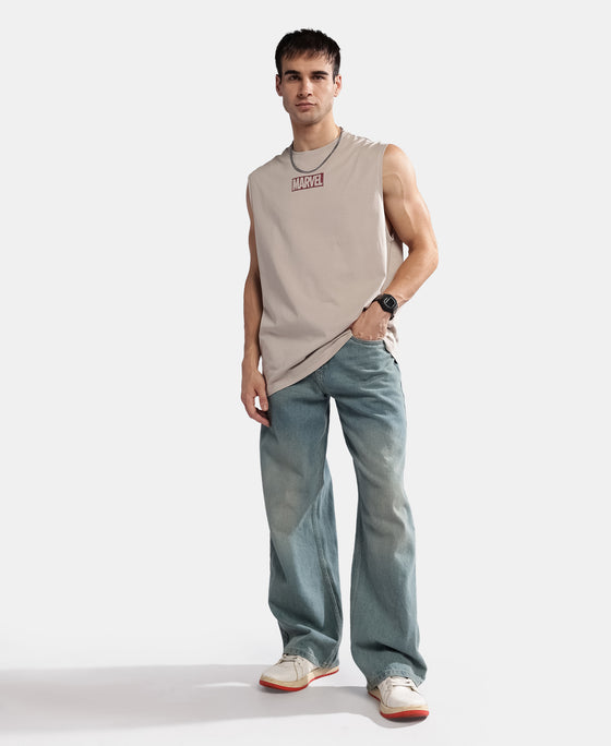 Super Combed Cotton Blend Tank Top - Dove