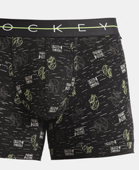 Marvel Avengers Super Combed Cotton Elastane Stretch Printed Trunk with Ultrasoft Waistband - Black & Navy (Pack of 2)