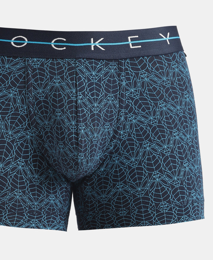Marvel Avengers Super Combed Cotton Elastane Stretch Printed Trunk with Ultrasoft Waistband - Navy & Monument (Pack of 2)