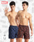 Marvel Avengers Super Combed Mercerized Cotton Woven Printed Boxer Shorts with Side Pockets- Navy & Black (Pack of 2)