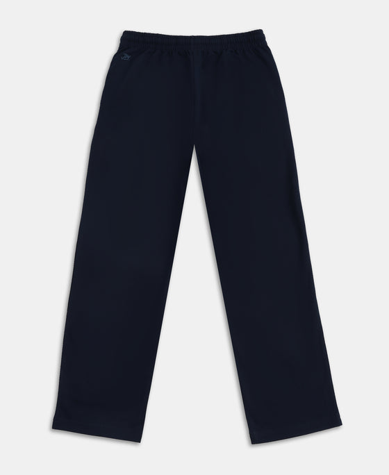 Marvel Avengers Boy's Super Combed Cotton Rich Graphic Printed Trackpants - Navy