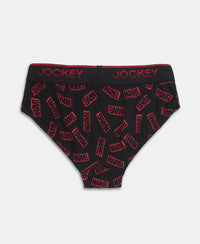 Marvel Avengers Super Combed Cotton Elastane Stretch Printed Brief with Ultrasoft Waistband - Monument & Black (Pack of 2)