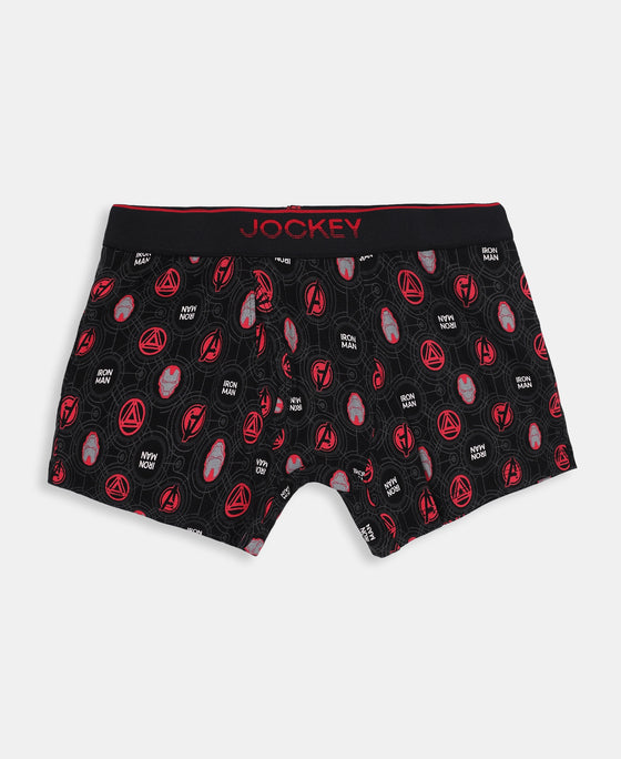 Buy Marvel Avengers Super Combed Cotton Elastane Stretch Printed Trunk ...