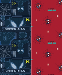 Marvel Spiderman Super Combed Cotton Elastane Stretch Printed Trunk with Ultrasoft Waistband - Navy & Chilli Pepper (Pack of 2)