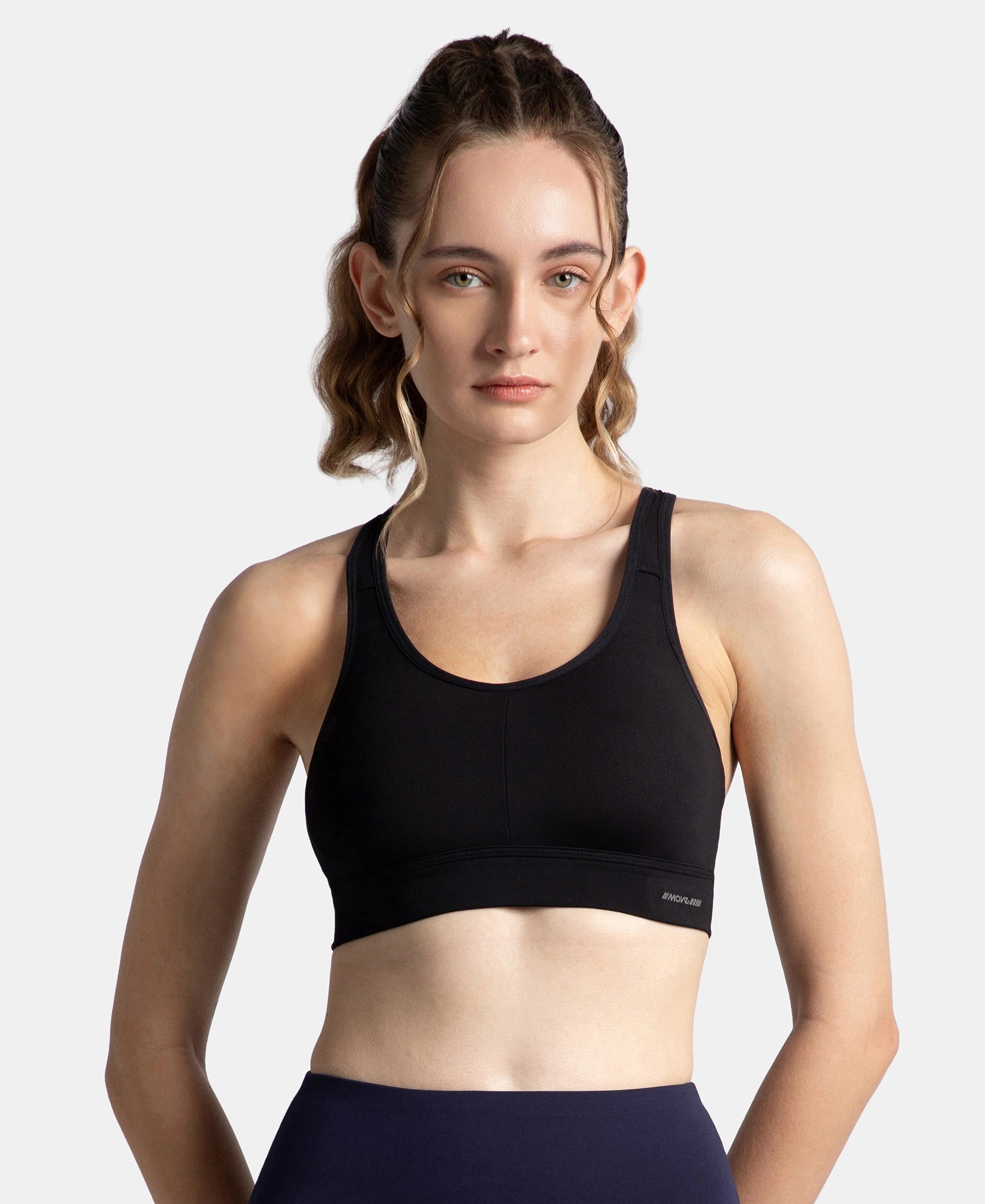 Buy Wirefree Padded Soft Touch Microfiber Elastane Stretch Full ...