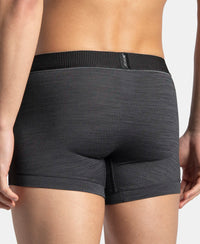Microfiber Mesh Elastane Stretch Performance Trunk with StayDry Technology - Black