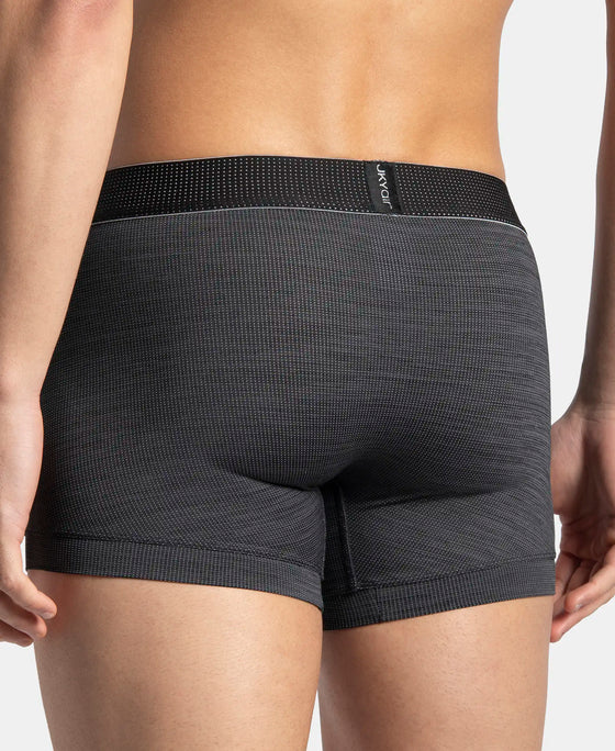 Microfiber Mesh Elastane Stretch Performance Trunk with StayDry Technology - Black