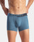 Microfiber Mesh Elastane Stretch Performance Trunk with StayDry Technology - Move Blue