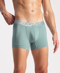 Microfiber Mesh Elastane Stretch Performance Trunk with StayDry Technology - New Burg Green