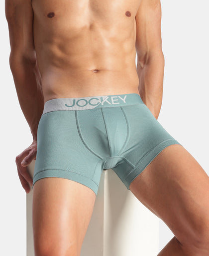 Microfiber Mesh Elastane Stretch Performance Trunk with StayDry Technology - New Burg Green