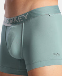 Microfiber Mesh Elastane Stretch Performance Trunk with StayDry Technology - New Burg Green