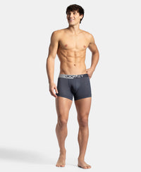 Microfiber Mesh Elastane Stretch Performance Trunk with StayDry Technology - True Navy