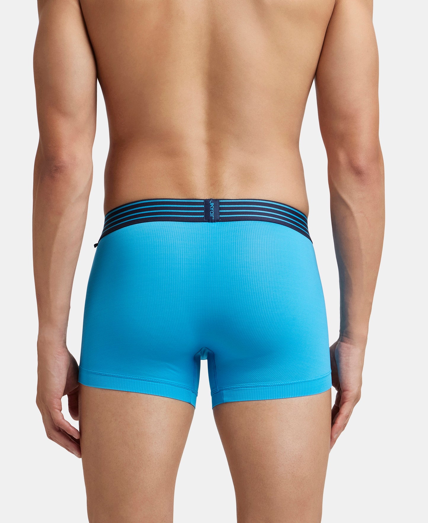 Microfiber Mesh Elastane Stretch Performance Trunk with StayDry Technology - Tropical Sea