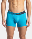 Microfiber Mesh Elastane Stretch Performance Trunk with StayDry Technology - Tropical Sea