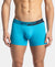 Microfiber Mesh Elastane Stretch Performance Trunk with StayDry Technology - Tropical Sea