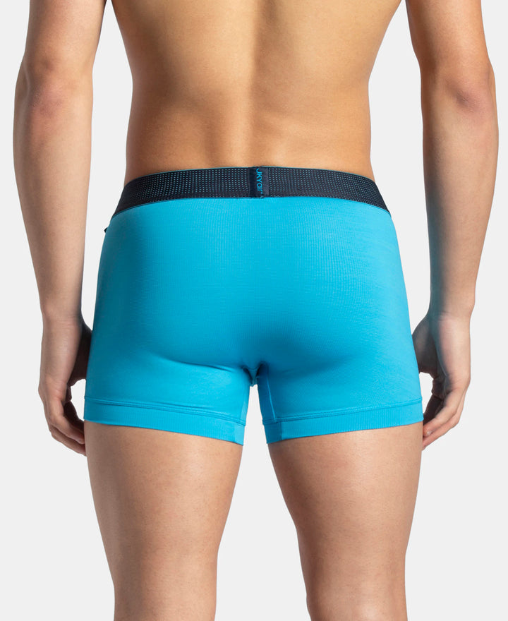 Microfiber Mesh Elastane Stretch Performance Trunk with StayDry Technology - Tropical Sea