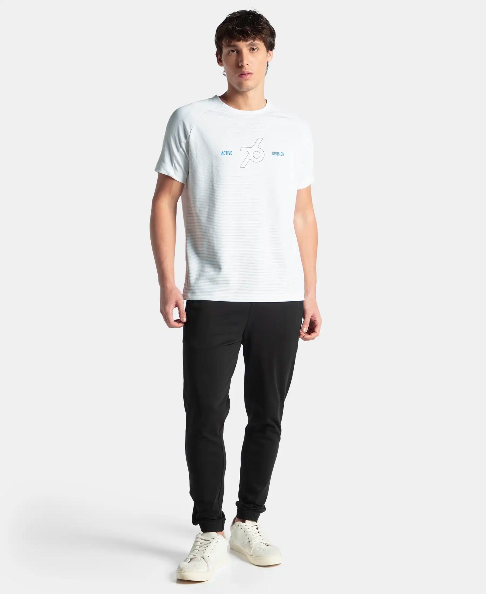 Super Combed Cotton Blend Graphic Printed Round Neck Half Sleeve T-Shirt with Stay Fresh Treatment - White New