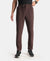 Recycled Microfiber Elastane Stretch Trackpant with Zipper Pockets and StayFresh Treatment - Java