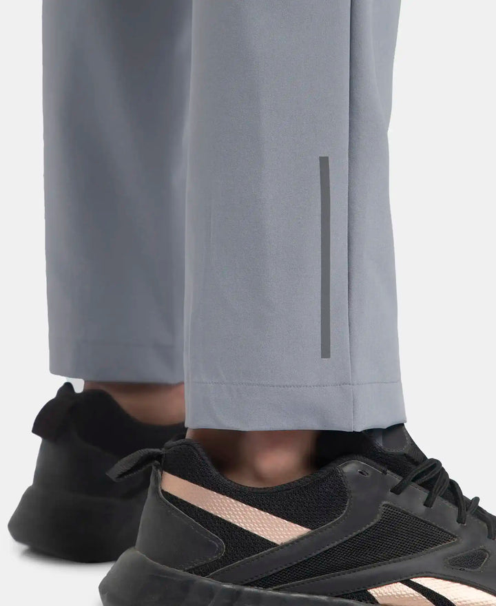 Recycled Microfiber Elastane Stretch Trackpant with Zipper Pockets and StayFresh Treatment - Weathervane