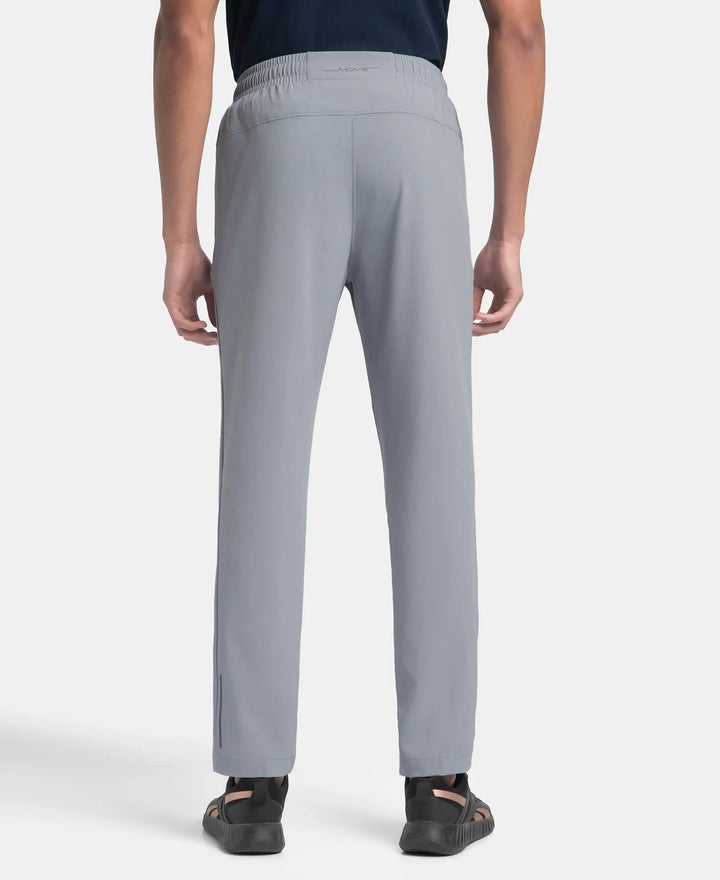 Recycled Microfiber Elastane Stretch Trackpant with Zipper Pockets and StayFresh Treatment - Weathervane