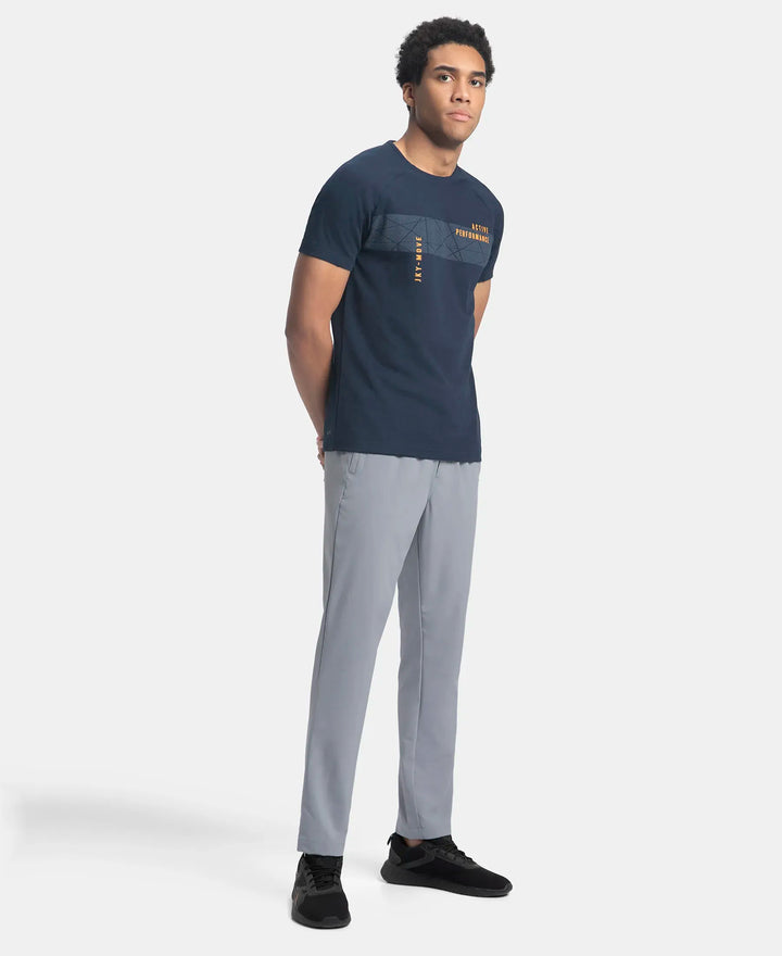 Recycled Microfiber Elastane Stretch Trackpant with Zipper Pockets and StayFresh Treatment - Weathervane