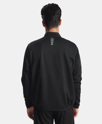 Microfiber Fabric Jacket with StayFresh Treatment - Black