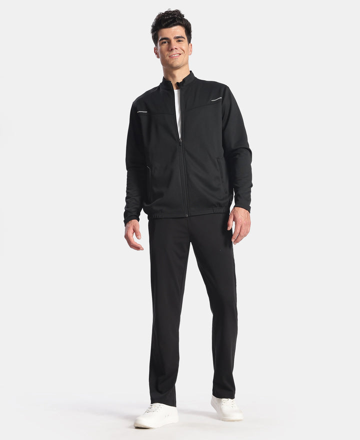 Microfiber Fabric Jacket with StayFresh Treatment - Black