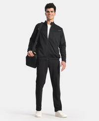 Microfiber Fabric Jacket with StayFresh Treatment - Black