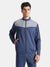 Microfiber Fabric Jacket with StayFresh Treatment - Navy & Grey