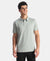 Recycled Microfiber Elastane Stretch Half Sleeve Polo Tshirt with Breathable Mesh - Abyss