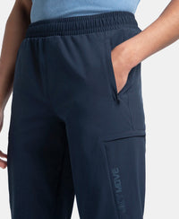 Buy Recycled Microfiber Elastane Stretch Cargo Trackpant with Buy Recycled Microfiber Elastane Stretch Cargo Trackpant with