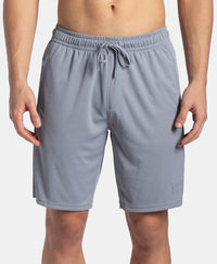 Lightweight and Breathable Microfiber Shorts with StayFresh Treatment - Grey