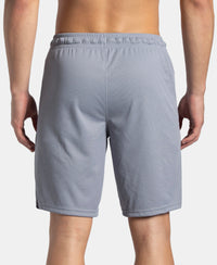 Lightweight and Breathable Microfiber Shorts with StayFresh Treatment - Grey