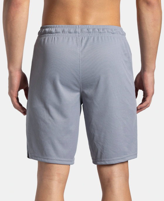 Lightweight and Breathable Microfiber Shorts with StayFresh Treatment - Grey