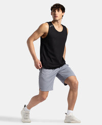 Lightweight and Breathable Microfiber Shorts with StayFresh Treatment - Grey