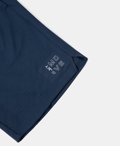 Lightweight and Breathable Microfiber Shorts with StayFresh Treatment - Navy