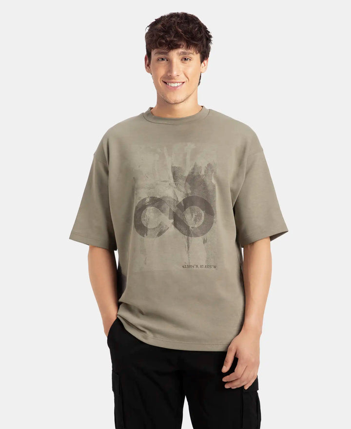Buy Super Combed Cotton Rich Graphic Printed Oversized T-Shirt Buy Super Combed Cotton Rich Graphic Printed Oversized T-Shirt