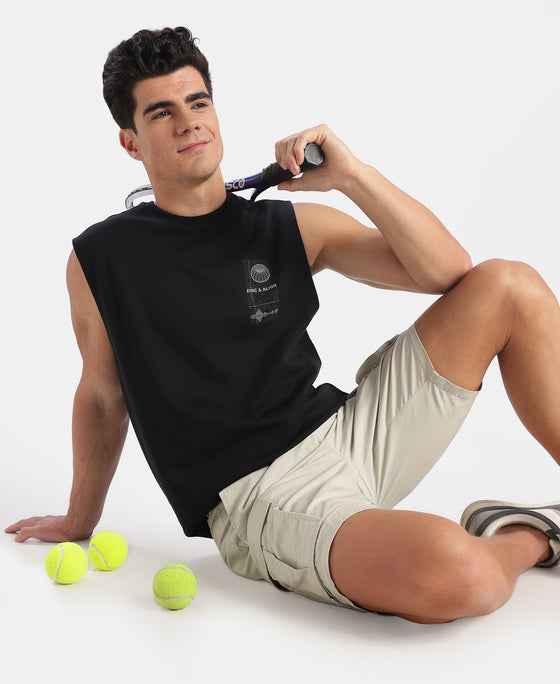 Super Combed Cotton Woven Straight Fit Cargo Shorts with Seven Pockets - Moonstruck