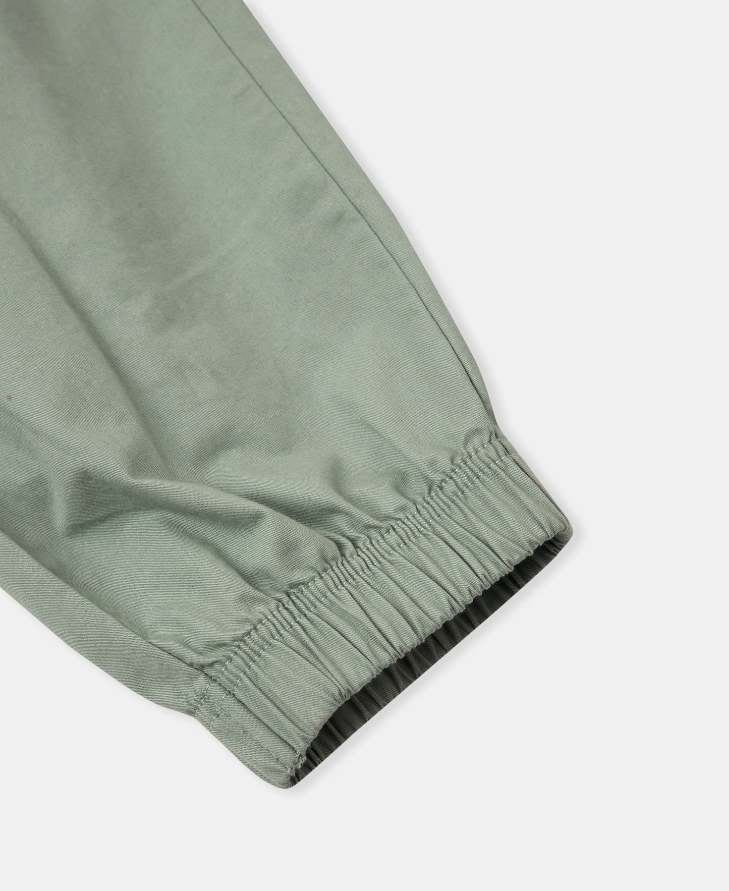 Super Combed Mercerized Cotton Woven Regular Fit Cargo Jogger - Iceberg Green