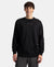 Super Combed Cotton Rich Oversized Graphic Printed Full Sleeve T-Shirt - Black