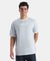 Super Combed Cotton Rich Graphic Printed T-Shirt - Skyway