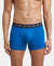 Super Combed Cotton Elastane Stretch Solid Trunk with Ultrasoft Waistband - Classic Blue