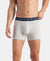 Super Combed Cotton Elastane Stretch Solid Trunk with Ultrasoft Waistband - Harbor Mist