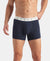Super Combed Cotton Elastane Stretch Solid Trunk with Ultrasoft Waistband - Navy