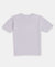 Girl's Super Combed Cotton Solid Short Sleeve T-Shirt - Cosmic Sky
