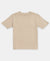 Girl's Super Combed Cotton Solid Short Sleeve T-Shirt - Feathered Gray