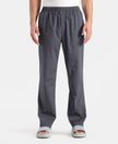 Super Combed Cotton Relaxed Fit Pyjama with Side Pockets - Black Chambray