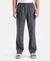 Super Combed Cotton Relaxed Fit Pyjama with Side Pockets - Black Chambray