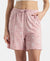 Micro Modal Cotton Relaxed Fit Printed Shorts with Side Pockets - Zepher