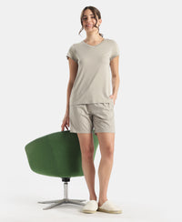 Super Combed Cotton Yarn Dyed Woven Relaxed Fit Striped Shorts with Side Pockets - London Fog
